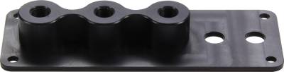 QUICKCAR RACING PRODUCTS - QuickCar Racing Products QRP63-132 Firewall Junction 3 Big 2 Small Hole