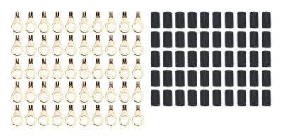 QUICKCAR RACING PRODUCTS - QuickCar Racing QRP57-479-50 Ring Terminal 5/16" 14- 16 Ga w/Heat Shrink 50pk