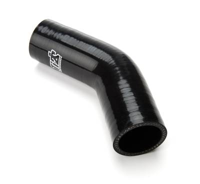 Ti22 PERFORMANCE - Ti22 Performance TIP5166 45 Degree Bend 1.75" Silicon Hose Black