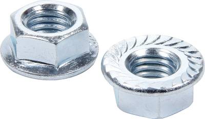 Allstar Performance - Allstar Performance ALL16044-10 Serrated Flange Nuts 1/2-13 10Pc