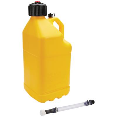 Allstar Performance - Allstar Performance ALL40123 Utility Jug 5 Gal w/Filler Hose Yellow