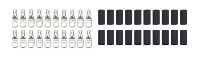 QUICKCAR RACING PRODUCTS - QuickCar Racing QRP57-571-20 Ring Terminal 5/16" 8 Ga w/Heat Shrink 20pk