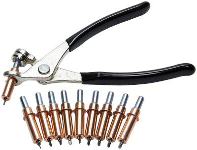 Allstar Performance - Allstar Performance ALL18221 Cleco Plier & Pin Kit w/1/8" Pins