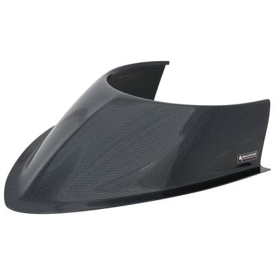 Allstar Performance - Allstar Performance ALL23249 Tapered Front Hood Scoop Long 5.5" Curved
