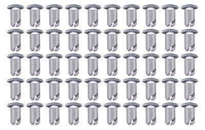 Ti22 PERFORMANCE - Ti22 Performance TIP8136-50 Oval Head Buttons .600 Long 50Pc