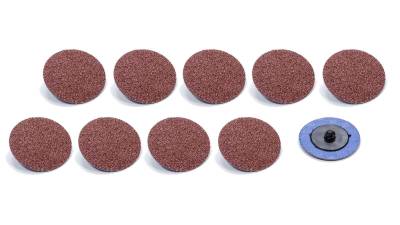Allstar Performance - Allstar Performance ALL12105 Twist Lock Sanding Disc 2" 60 Grit 10Pc