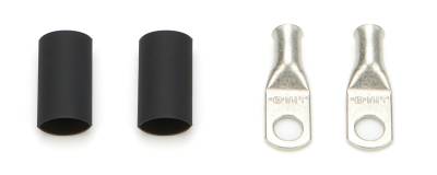 QUICKCAR RACING PRODUCTS - QuickCar Racing Products QRP57-580 Ring Terminals 1/4" 6 Ga w/Heat Shrink