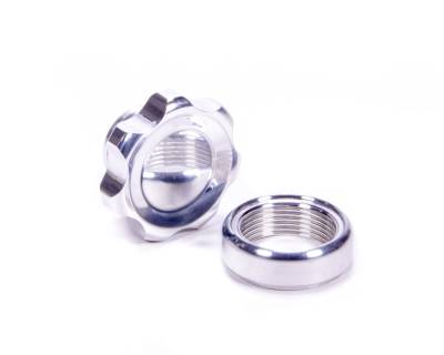 Allstar Performance - Allstar Performance ALL36166 Filler Cap Polished w/Weld-In Alum Bung Small
