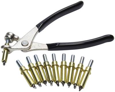 Allstar Performance - Allstar Performance ALL18225 Cleco Plier & Pin Kit w/3/16" Pins