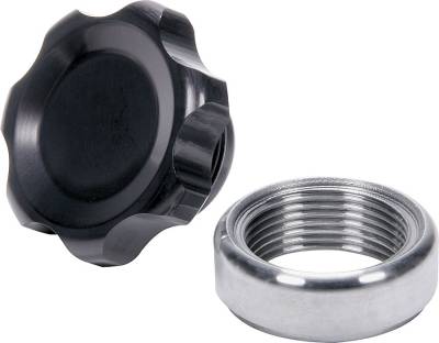 Allstar Performance - Allstar Performance ALL36167 Filler Cap Black w/Weld-In Steel Bung Small
