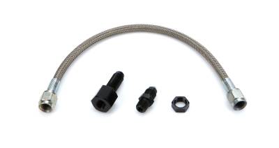 QUICKCAR RACING PRODUCTS - QuickCar Racing Products QRP63-71012 Line Kit 12" Steel Braided