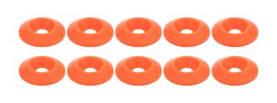 Allstar Performance - Allstar Performance ALL18699 Countersunk Washer Fluorescent Orange 10Pc