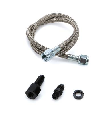 QUICKCAR RACING PRODUCTS - QuickCar Racing Products QRP63-71024 Line Kit 24" Steel Braided