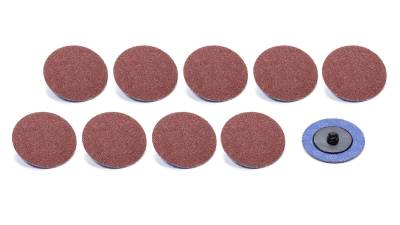 Allstar Performance - Allstar Performance ALL12107 Twist Lock Sanding Disc 2" 120 Grit 10Pc