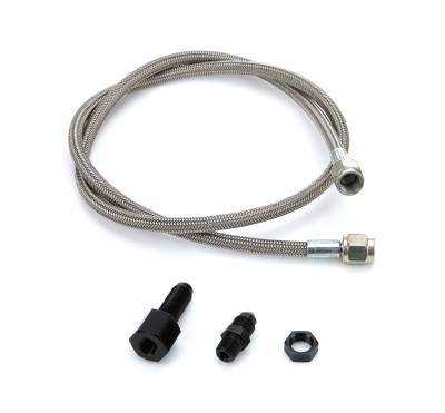 QUICKCAR RACING PRODUCTS - QuickCar Racing Products QRP63-71036 Line Kit 36" Steel Braided