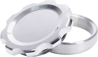 Allstar Performance - Allstar Performance ALL36173 Filler Cap Polished w/Weld-In Alum Bung Large