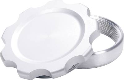 Allstar Performance - Allstar Performance ALL36174 Filler Cap Silver w/Weld-In Steel Bung Large