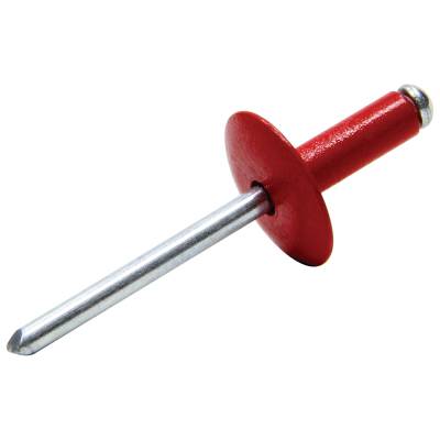 Allstar Performance - Allstar Performance ALL18012 Lg Hd Rivet Red 250Pc