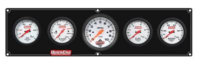 QUICKCAR RACING PRODUCTS - QuickCar Racing QRP61-77563 Extreme 4-1 Panel w/Tach OP/WT/FP15/WP Black