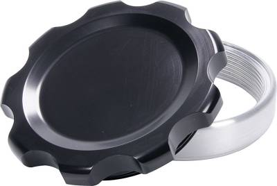 Allstar Performance - Allstar Performance ALL36175 Filler Cap Black w/Weld-In Steel Bung Large