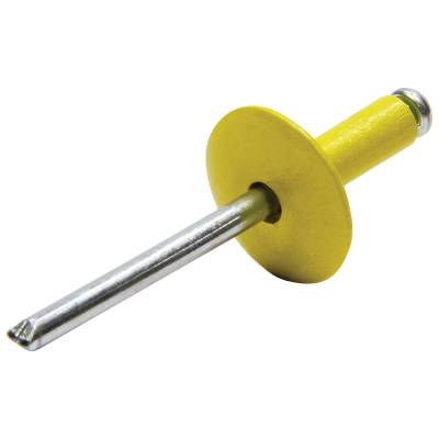 Allstar Performance - Allstar Performance ALL18016 Lg Hd Rivet Yellow 250Pc Discontinued