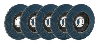 Allstar Performance - Allstar Performance ALL12121-5 Flap Discs 60 Grit 4.5" w/7/8" Arbor