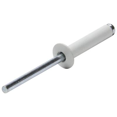 Allstar Performance - Allstar Performance ALL18021 Sm Hd Rivet White 250Pc Discontinued