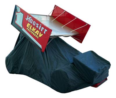 Ti22 PERFORMANCE - Ti22 Performance TIP5450 Sprint Car Car Cover Black for Wing & NW