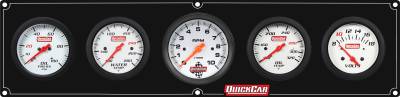 QUICKCAR RACING PRODUCTS - QuickCar Racing Products QRP61-77573 Extreme 4-1 Panel w/Tach OP/WT/OT/VT Black