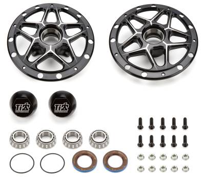 Ti22 PERFORMANCE - Ti22 Performance TIP2800 Direct Mount Front Hubs Forged Black