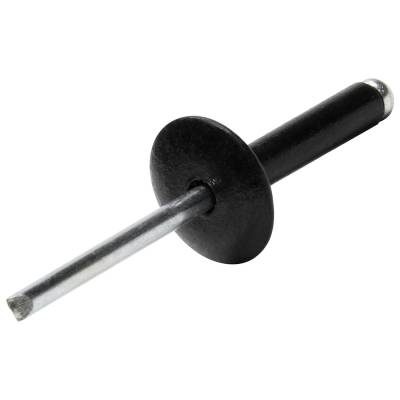 Allstar Performance - Allstar Performance ALL18033 Lg Hd Rivet Black 200pk