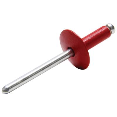 Allstar Performance - Allstar Performance ALL18052 Lg Hd Rivet Red Alum 250Pc Discontinued