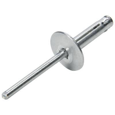 Allstar Performance - Allstar Performance ALL18060 Lg Hd Rivet 250Pk Silver Flange Type Alum Mandrel