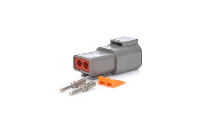 QUICKCAR RACING PRODUCTS - QuickCar Racing Products QRP71-221 Plug Deutsch 2-Pin Receptacle DTP