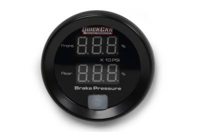 QUICKCAR RACING PRODUCTS - QuickCar Racing Products QRP67-101 Brake Bias Digital Gauge w/Senders