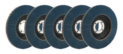 Allstar Performance - Allstar Performance ALL12123-5 Flap Discs 120 Grit 4.5" w/7/8" Arbor