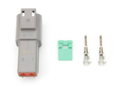 QUICKCAR RACING PRODUCTS - QuickCar Racing Products QRP71-321 Plug Deutsch 2-Pin Receptacle