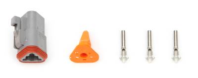 QUICKCAR RACING PRODUCTS - QuickCar Racing Products QRP71-330 Plug Deutsch 3 Pin