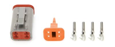 QUICKCAR RACING PRODUCTS - QuickCar Racing Products QRP71-340 Plug Deutsch 4-Pin