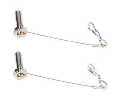 Ti22 PERFORMANCE - Ti22 Performance TIP6116 Aero Wing Tree Pin Kit 1/4x5/8 Pair Titanium
