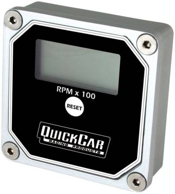 QUICKCAR RACING PRODUCTS - QuickCar Racing Products QRP611-100 LCD Recall Tach Black