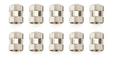 SHURTRAX - SHURTRAX SHU80110 Valve Stem Cap Stainless 10Pc