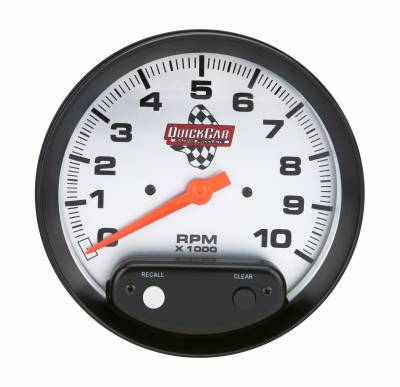QUICKCAR RACING PRODUCTS - QuickCar Racing Products QRP611-6001 5" Tach w/Memory 10k