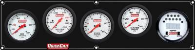 QUICKCAR RACING PRODUCTS - QuickCar Racing Products QRP61-7052 Extreme 4-1 Panel w/Tach OP/WT/FP15/WP Black