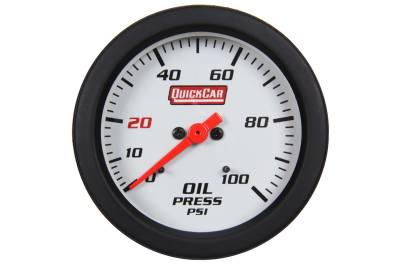 QUICKCAR RACING PRODUCTS - QuickCar Racing Products QRP611-7003 Extreme Gauge Oil Pressure