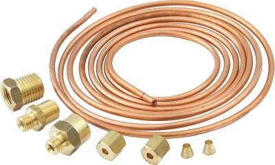 QUICKCAR RACING PRODUCTS - QuickCar Racing Products QRP61-7101 Copper 6ft Tubing Kit w/Ferrules