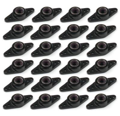 Ti22 PERFORMANCE - Ti22 Performance TIP4449 Mud Cover Install Plate 5/16-28 Thread BLK 24Pc