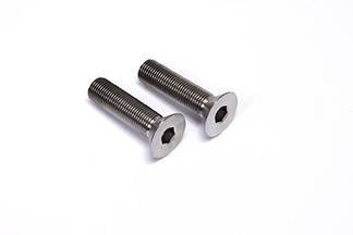 Ti22 PERFORMANCE - Ti22 Performance TIP1084 Front Caliper Bolts 2Pc Titanium Tapered Heads