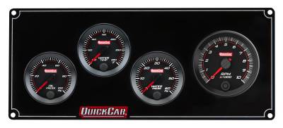 QUICKCAR RACING PRODUCTS - QuickCar Racing Products QRP65-3046 RedLine Panel 2-1/16" 3-1 OP/WT/WP