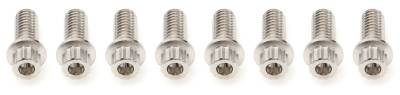 Ti22 PERFORMANCE - Ti22 Performance TIP1096 Brake Rotor Bolt Kit 8Pc Titanium 5/16-18x3/4